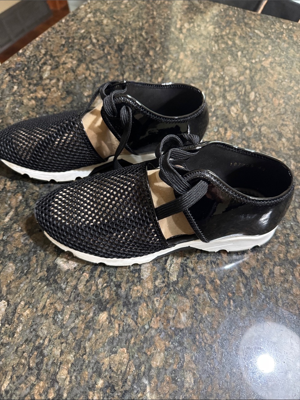 All Black Brand Womens Amazing Mesh Plus Shoes. Size 40
